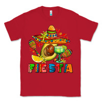 Red fıesta with avocado and sombrero Classic Tee - AdoDesignShop
