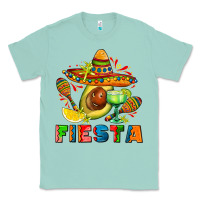 Seafoam fıesta with avocado and sombrero Classic Tee - AdoDesignShop