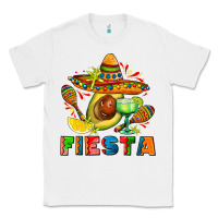 White fıesta with avocado and sombrero Classic Tee - AdoDesignShop
