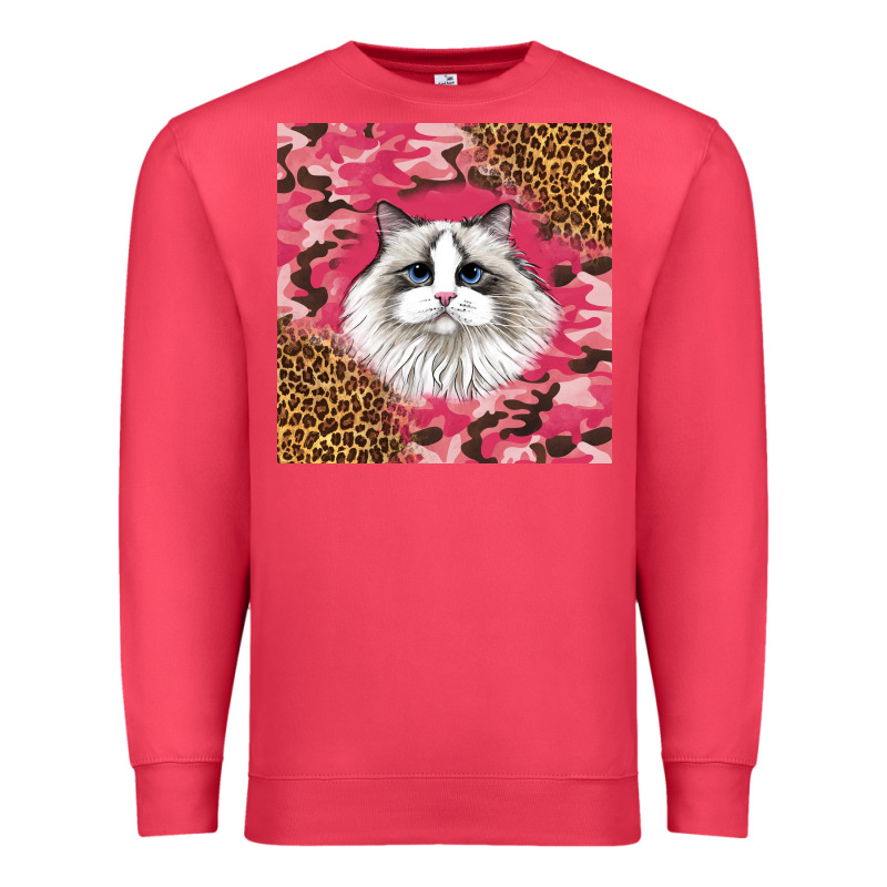 Ragdoll Cat Premium Sweatshirt by LillyAllenDesigns | Teevron