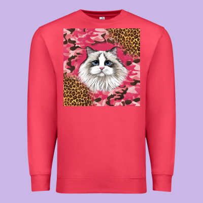 Ragdoll Cat Premium Sweatshirt Designed By Lillyallendesigns