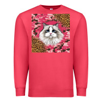 Cardinal ragdoll cat Premium Sweatshirt - LillyAllenDesigns