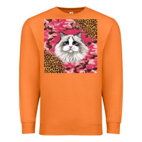 Carrot ragdoll cat Premium Sweatshirt - LillyAllenDesigns