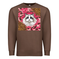 Chestnut ragdoll cat Premium Sweatshirt - LillyAllenDesigns