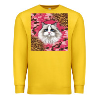 Lemon ragdoll cat Premium Sweatshirt - LillyAllenDesigns