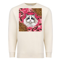 Sandshell ragdoll cat Premium Sweatshirt - LillyAllenDesigns