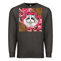 Smoke ragdoll cat Premium Sweatshirt - LillyAllenDesigns