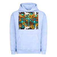 Pigment Grape Ice western crosses and sunflowers Urban Hoodie - TumblerDesignByShophia