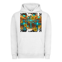 Pigment Lunar Rock western crosses and sunflowers Urban Hoodie - TumblerDesignByShophia