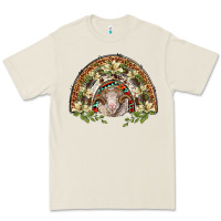 Bone merino wool ram lily rainbow Premium Tee - BarkalooDesign