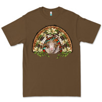 Cacao merino wool ram lily rainbow Premium Tee - BarkalooDesign