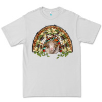 Dove Grey merino wool ram lily rainbow Premium Tee - BarkalooDesign