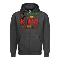 Charcoal Heather martin luther the king 1963 i have a dream Zipper Hoodie - MaliasSmallBusiness