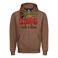 Chestnut martin luther the king 1963 i have a dream Zipper Hoodie - MaliasSmallBusiness