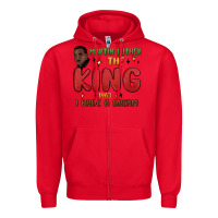 Red martin luther the king 1963 i have a dream Zipper Hoodie - MaliasSmallBusiness