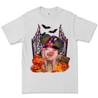 Dove Grey Pig halloween Premium Tee - RanaPortraitStore