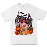 White Pig halloween Premium Tee - RanaPortraitStore