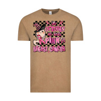 Vintage Coffee in october we wear pink for breast cancer Vintage Tee - AdoDesignShop