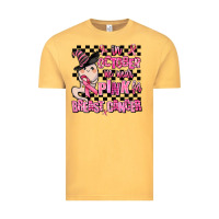 Vintage Mustard in october we wear pink for breast cancer Vintage Tee - AdoDesignShop