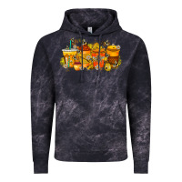 Cloud Black bee drink Vintage Hoodie - RacoonDesign