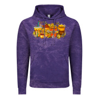 Cloud Purple bee drink Vintage Hoodie - RacoonDesign