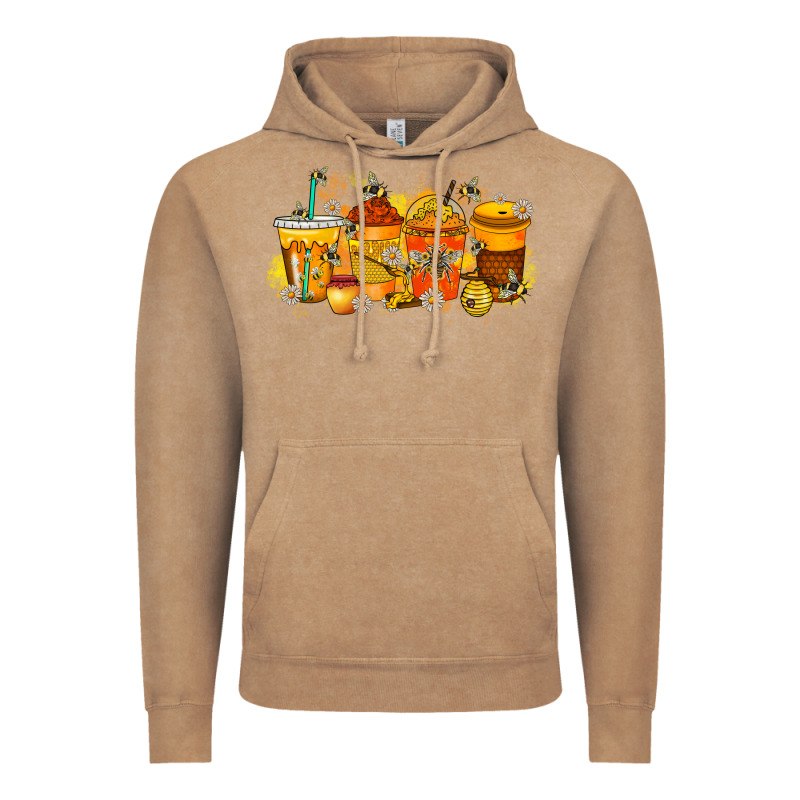 Bee Drink Vintage Hoodie by RacoonDesign | Teevron