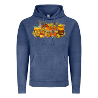 Vintage Denim bee drink Vintage Hoodie - RacoonDesign