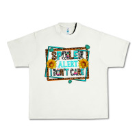 Pistachio spoiler alert i dont care Urban Heavy Tee - AdoDesignShop