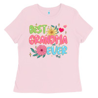 Bubblegum Pink best grandma ever Ladies Tee - JahusDesignShop