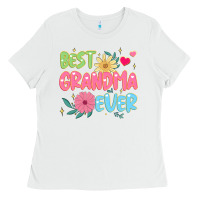 White best grandma ever Ladies Tee - JahusDesignShop