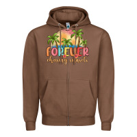 Chestnut forever chasing sunsets Zipper Hoodie - MaliasSmallBusiness