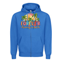 True Royal forever chasing sunsets Zipper Hoodie - MaliasSmallBusiness