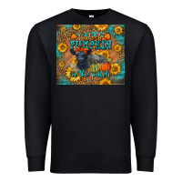 Black Fall Cutest Pumpkin In The Patch Cute Cow Tumbler Premium Sweatshirt - LillyAllenDesigns