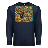 Navy Fall Cutest Pumpkin In The Patch Cute Cow Tumbler Premium Sweatshirt - LillyAllenDesigns