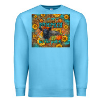Ocean Blue Fall Cutest Pumpkin In The Patch Cute Cow Tumbler Premium Sweatshirt - LillyAllenDesigns