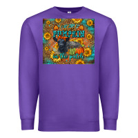 Purple Fall Cutest Pumpkin In The Patch Cute Cow Tumbler Premium Sweatshirt - LillyAllenDesigns
