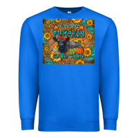 True Royal Fall Cutest Pumpkin In The Patch Cute Cow Tumbler Premium Sweatshirt - LillyAllenDesigns