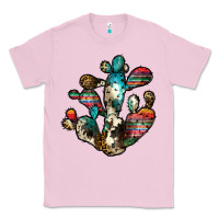 Bubblegum Pink serape cactus Classic Tee - JahusDesignShop