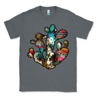 Charcoal Heather serape cactus Classic Tee - JahusDesignShop