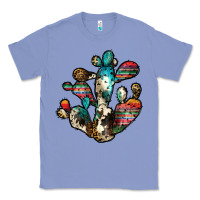 Colony Blue serape cactus Classic Tee - JahusDesignShop