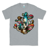 Heather Grey serape cactus Classic Tee - JahusDesignShop