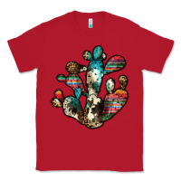 Red serape cactus Classic Tee - JahusDesignShop