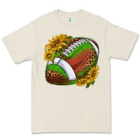 Bone footballwithsunflowers Premium Tee - texasbilliewilder