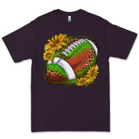 Plum footballwithsunflowers Premium Tee - texasbilliewilder