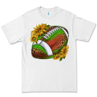 White footballwithsunflowers Premium Tee - texasbilliewilder