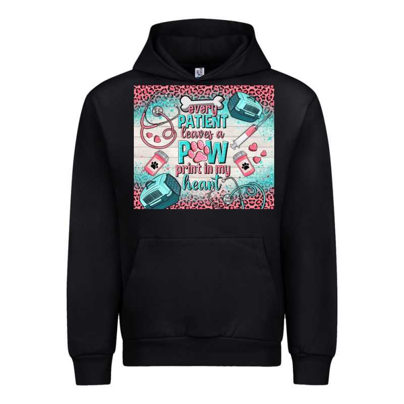 Every Patient Leaves A Paw Print In My Heart Urban Hoodie by TumblerDesignByShophia | Teevron