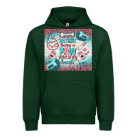 Forest Green every patient leaves a paw print in my heart Urban Hoodie - TumblerDesignByShophia