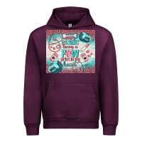 Mauve Wine every patient leaves a paw print in my heart Urban Hoodie - TumblerDesignByShophia