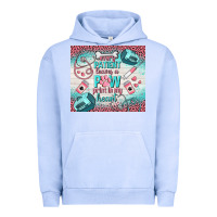 Pigment Grape Ice every patient leaves a paw print in my heart Urban Hoodie - TumblerDesignByShophia