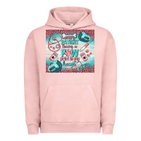 Pigment Salmon every patient leaves a paw print in my heart Urban Hoodie - TumblerDesignByShophia